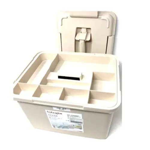 [31565] PLASTIC STORAGE BOX -CASE QUANTITY: 12 SIZE: 30*20CM