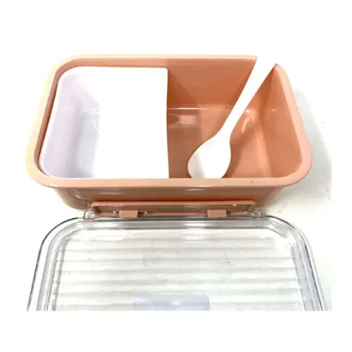[31541] 3PCs LUNCH KIT WITH SPOON & SEPERATOR