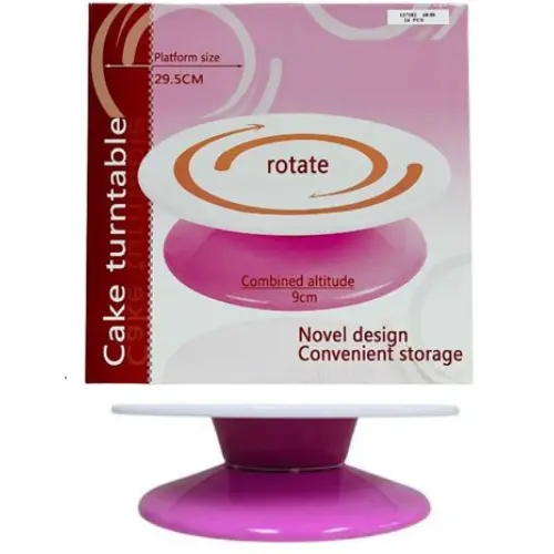 [137182] 12" ROTATING CAKE TURNTABLE