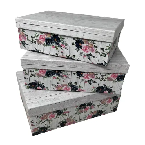 [31835] FLOWER BOX 3PCS