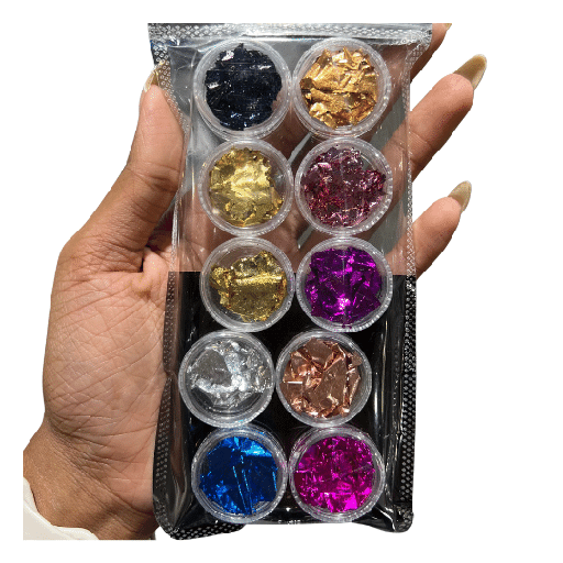 [31922] 10 PC NAIL FOIL