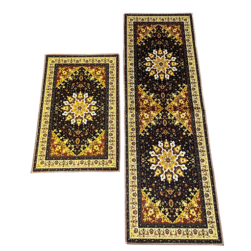 [32163] 2PC PRINT KITCHEN MAT ASSORTED PATTERNS