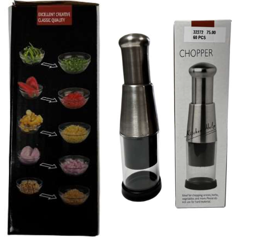 [32272] MINI STAINLESS STEEL CHOPPER