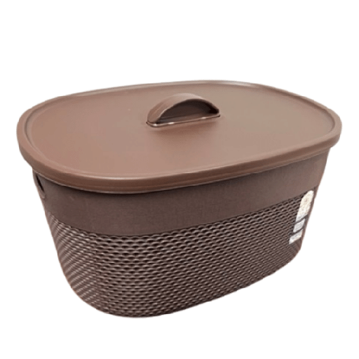 [SWEL120] MEDIUM FRUIT BASKET WITH LID ESTONIA