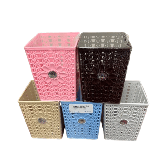 [SWEL 130] PLASTIC PEN & CUTLERY HOLDER CRETA