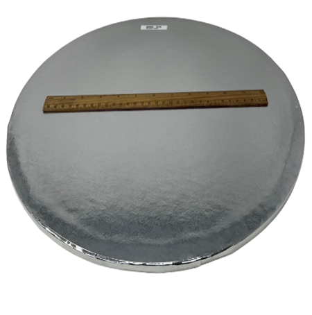 [205004] 16" CAKE DRUM GOLD & SILVER