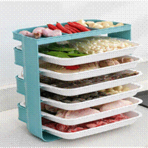 [FYZ 33] WALL MOUNTED STOARGE HOLDER-COLOR: YELLOW, BLUE, GRAY-SIZE: 10*12"