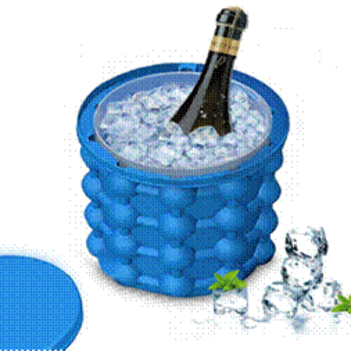 [FYZ 45] SILICONE ICE CUBE BUCKET