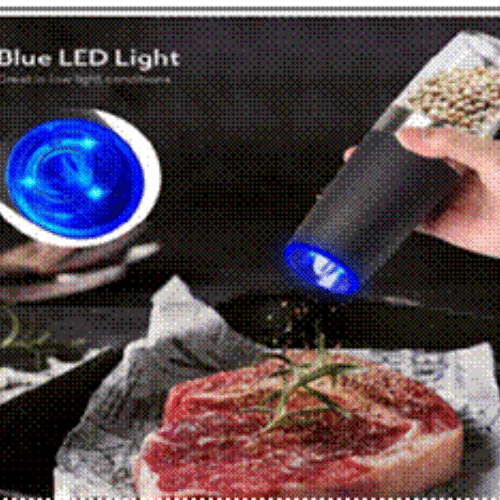 [FYZ 58] GRAVITY STAINLESS STEEL PEPPER MILL