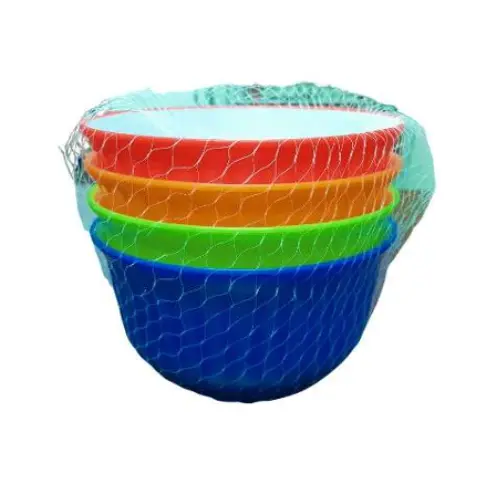 [32338] 4PC PLASTIC BOWL-SIZE: 5*3.5"