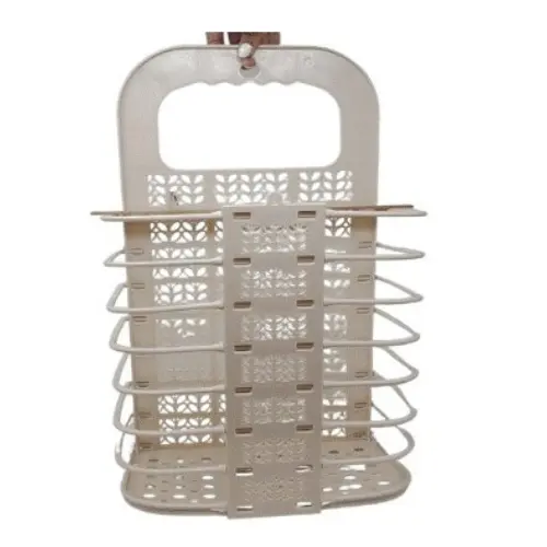 [32344] STORAGE BASKET W WALL ADHESIVE