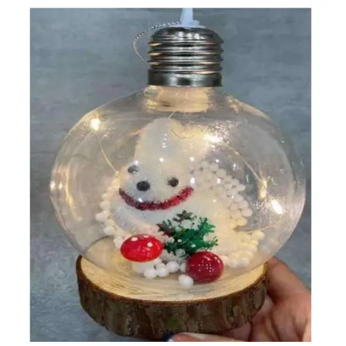 [225020] LIGHTING SNOW GLOBE