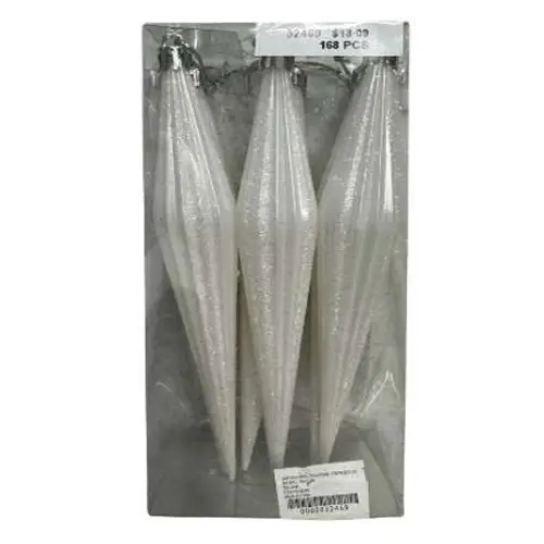 [32469] 6 PCS TEAR DROP HANGING CHRISTMAS DECOR