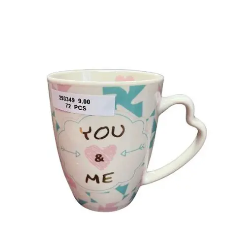 [293349] "YOU & ME" CERAMIC TEA CUP