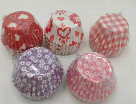 [173136] 100PCS PATTERNED CUPCAKE LINERS-3.1"
