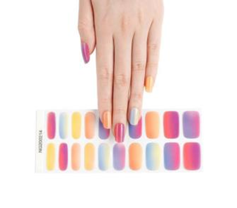 [350739] 20PC GEL STICKER FALSE NAIL-CASE QUANTITY: 300 SIZE: 7*2.5"