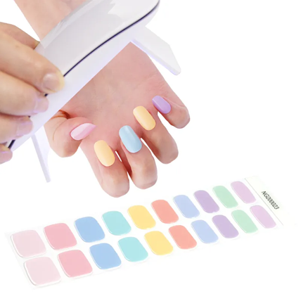 [353077] 20PC GEL STICKER FALSE NAIL-CASE QUANTITY: 300 SIZE: 7*2.5"