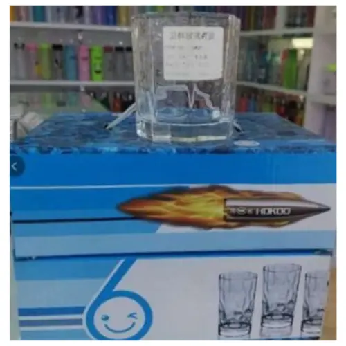 [161735] GLASS CUP 6 PCS [170ML]