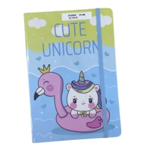 [351099] CUTE UNICORN NOTEBOOK 80 SHEETS
