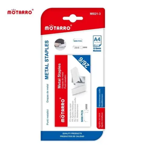 [181503] 5000PCS METAL STAPLES 6MM