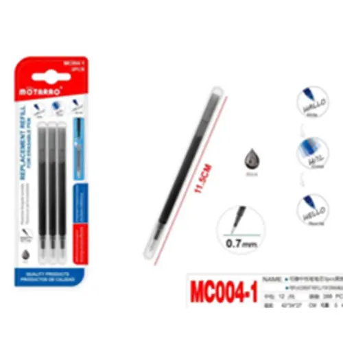 [283144] 3 PCS REPLACEMENT REFILL FOR ERASABLE PEN