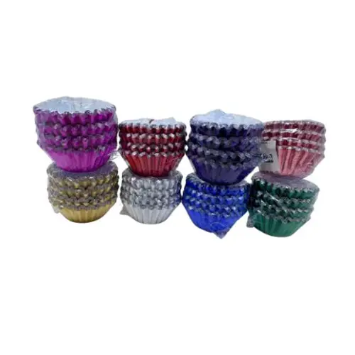 [316560] 100PCS METALLIC CUPCAKE LINERS-3.5"