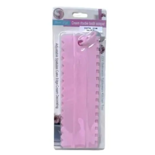 [226736] 4PCS DOUBLE TOOTH SCRAPER 11" x 4"