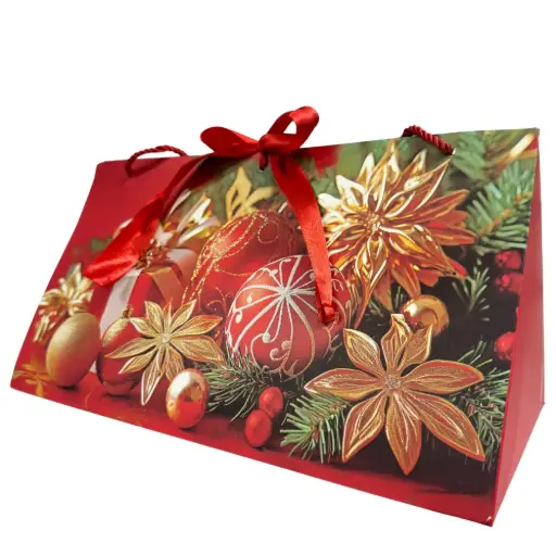 [365261] 12PCS RED CHRISTMAS GIFT  BOX