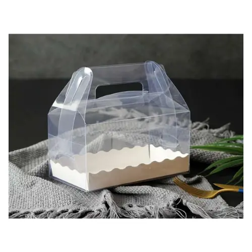 [365923] 10PCS PLASTIC CAKE BOX 
