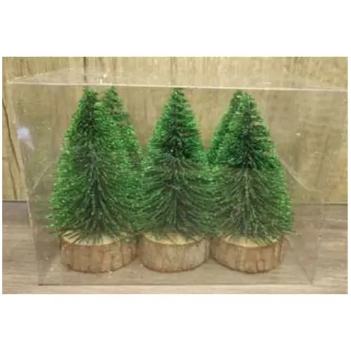 [225787]  6PCS MINI CHRISTMAS TREE