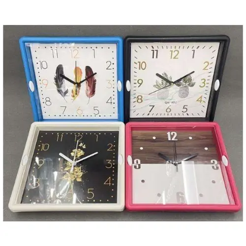[252446] RECTANGULAR WALL CLOCK