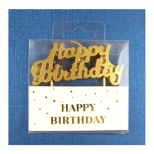 [33047] "HAPPY BIRTHDAY" CANDLE 