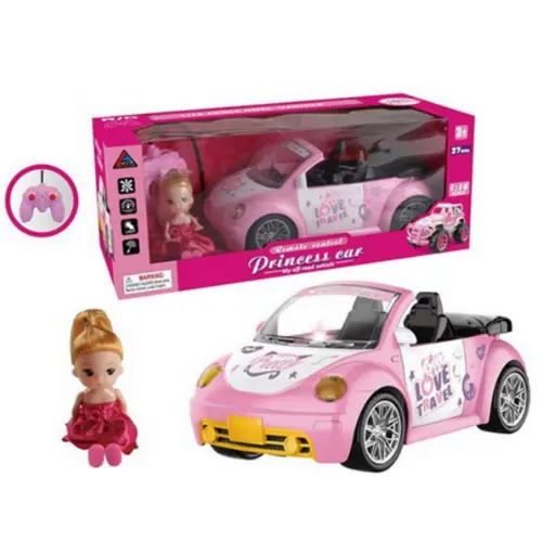 [832-46-B146756] 1:16 R/C PINK PRINCESS CAR