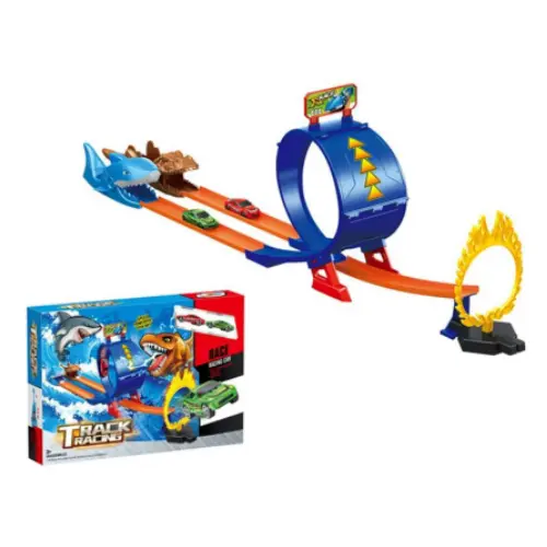 [832-46-B151257] SHARK/DINOSAUR TRACK SET