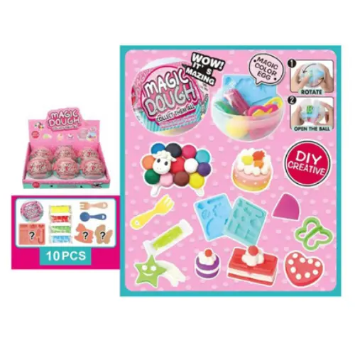 [832-46-B154380] PLASTICINE SET 6PCS
