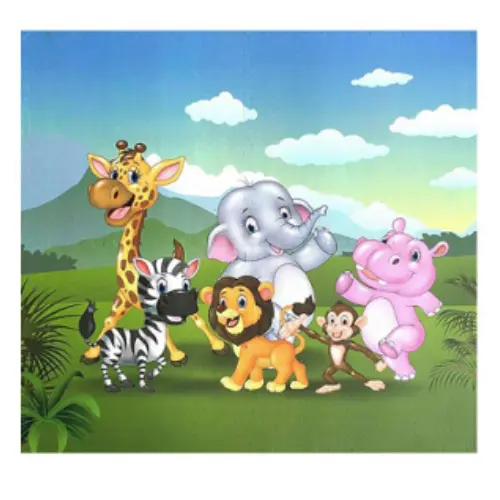 [832-46-B154638] FOREST ANIMALS EVA MAT