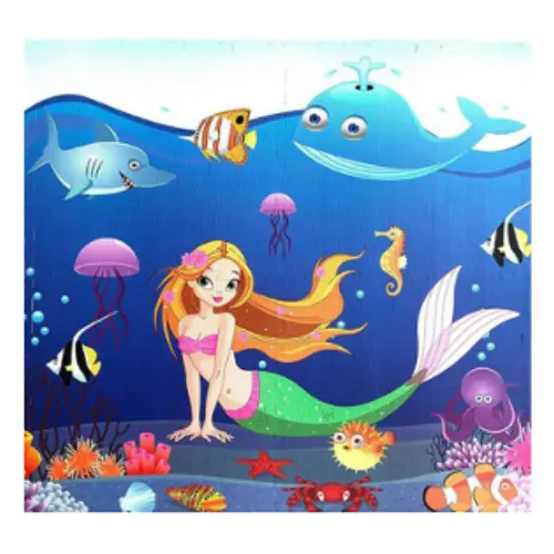 [832-46-B154639] MERMAID PRINCESS EVA MAT