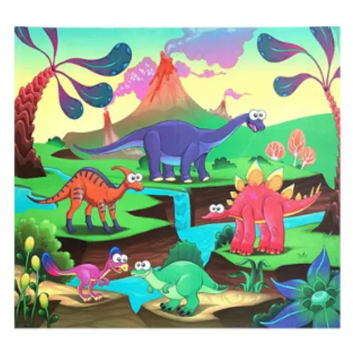[832-46-B154640] DINOSAURS EVA MAT