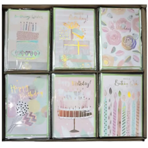 [32924] BIRTHDAY WISHES CARD (6*4")