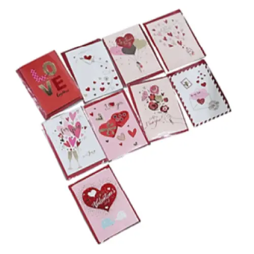 [32925] "LOVE" THEMED CARDS (4.5*3.5") 