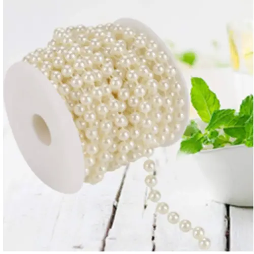 [32844] CREAM PEARL STRING 