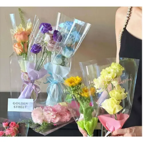 [32859] 50PCS FLORAL SLEEVE (9*2*15")