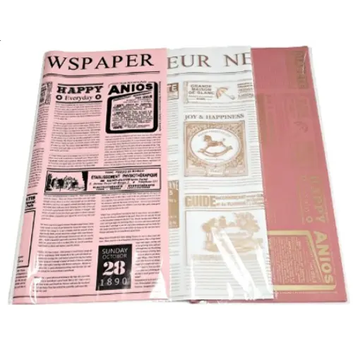 [32887] 20 PCS WRAPPING PAPER (22*22")