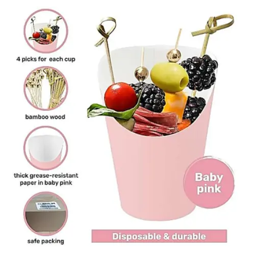 [32939] 14 OUNCE KRAFT PAPER CUP- 50  SETS PER BAG (4.5*3")