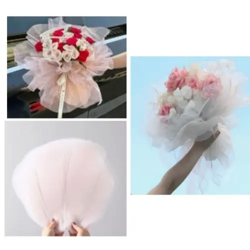 [33059] 10PCS WRAPPING POLYSTER  COLORS: BLACK, PINK, WHITE, YELLOW- CASE QUANTITY: 1200 SIZE: 15*16"                