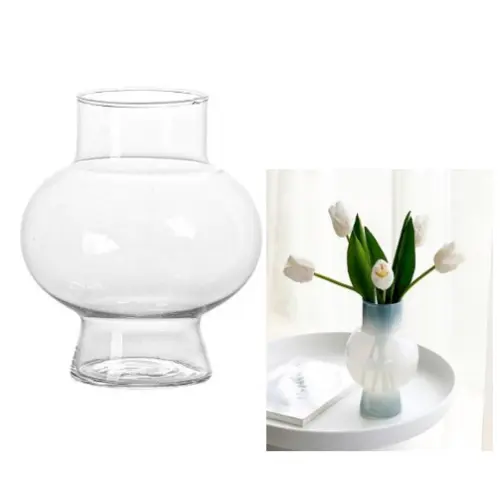 [33127] LAMPSHADE STYLED VASE- CASE QUANTITY: 36 SIZE: 7*3"