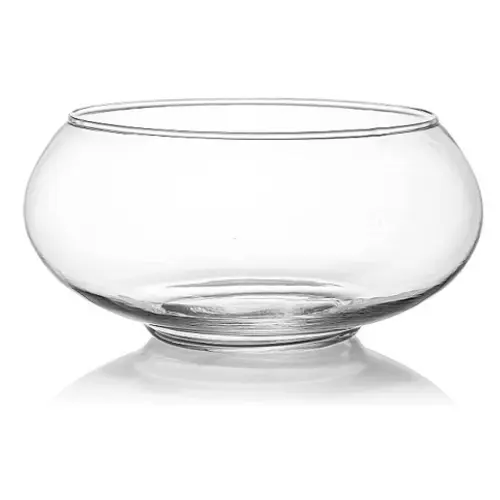 [33140] WIDE MOUTH FISHBOWL VASE- CASE QUANTITY: 48 SIZE: 7" 