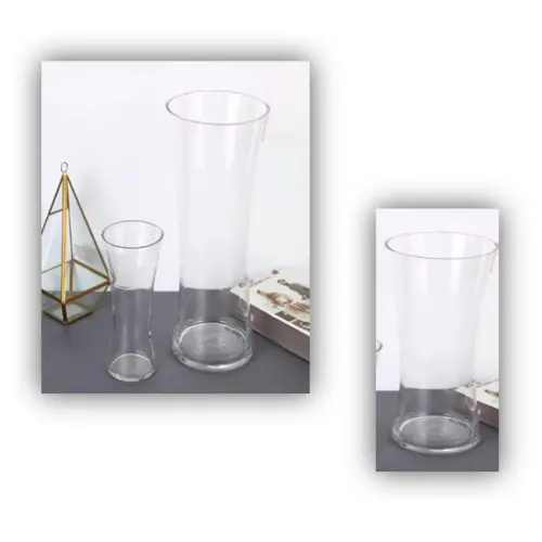 [33141] SMALL CYLINDER VASE-CASE QUANTITY: 48 SIZE: 4*8" 