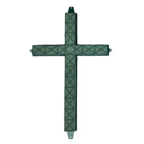 [33154] 35" CROSS WREATH FRAME:CASE QUANTITY: 12 SIZE: 35*18" 