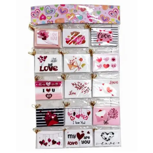 [33165] 54PCS LOVE CARDS  CASE QUANTITY: 100 SIZE: 4.7*3.3"